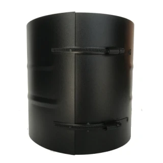 Klemband breed Ø150-200mm zwart