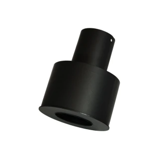 Pelletpijp verloop EW 80-80mm x DW 150 mm