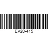 917x1000mm Eclipsvormige staalvloerplaat 2mm antraciet - Afbeelding 2