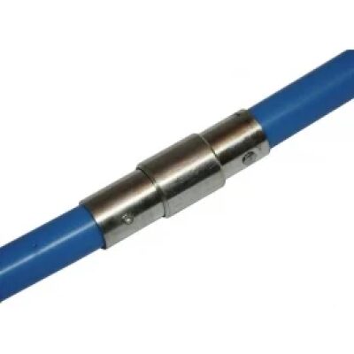 Veegset blokkeersysteem 6 meter met nylonborstel - BLAUW - Afbeelding 3