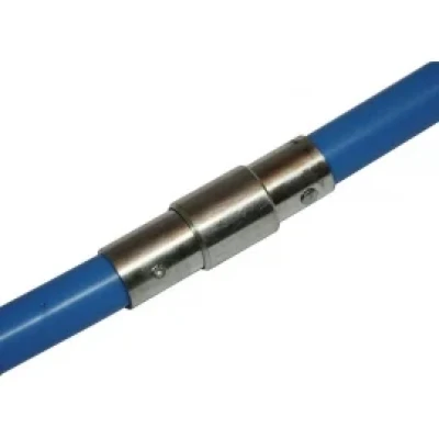 Veegset blokkeersysteem 10.8 meter met nylonborstel - BLAUW - Afbeelding 3