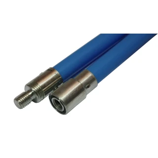 Schoorsteenveegset blokkersysteem blauw