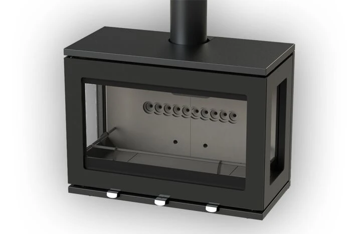 CJ Purevision LPV8 Wall houtkachel