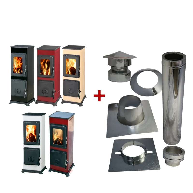 Bozen met compleet kanaal Blank - Thorma Houtkachel