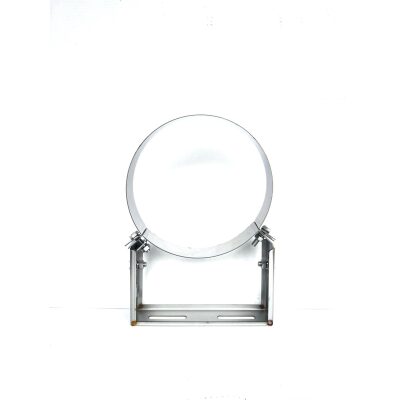 DW 100 verstelbaar muurbeugel rvs 5 - 15 cm