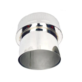 ISOTUBE Plus DW150/200mm onderaansluitstuk met nisbus