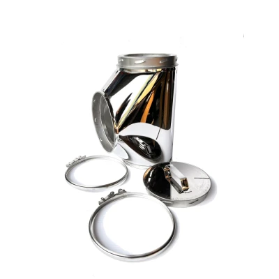 Twist Lock 150/200 T-stuk met dop met klemband
